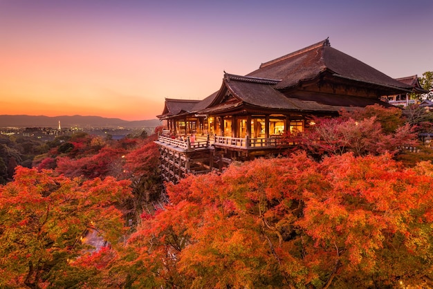 Kiyomizudera Temple in Japan