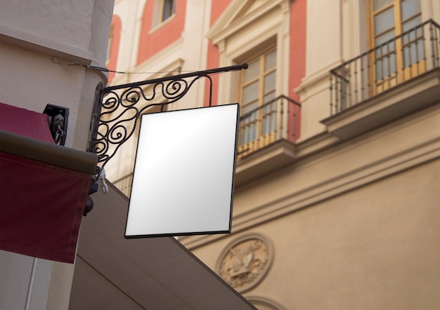 Klassiek hangend straatlicht