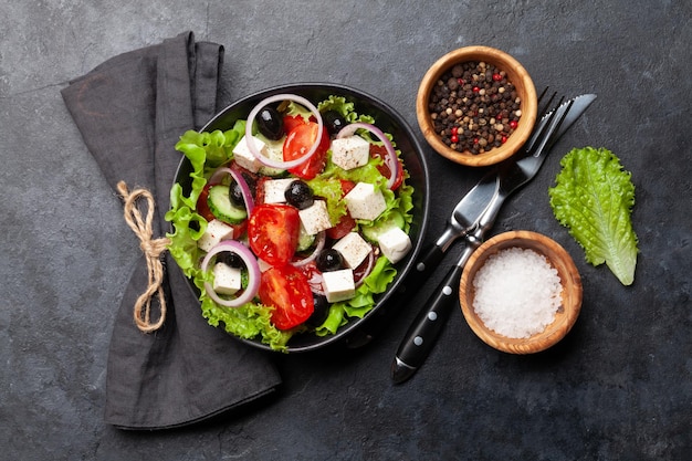 Klassieke Griekse salade