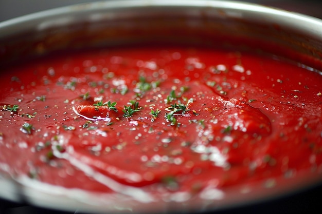 Klassieke Marinara saus Tangy Tomato goedheid voor pasta