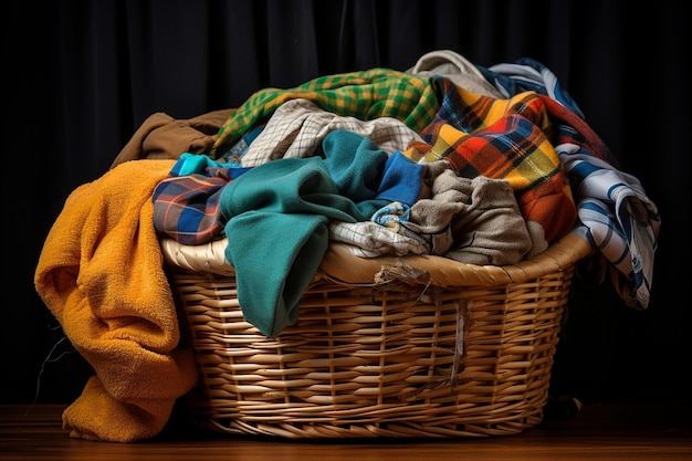 Kleding in wasmand Generatieve AI