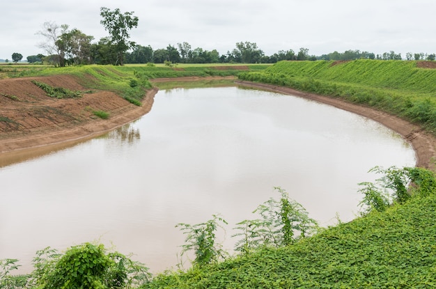 Klein irrigatiekanaal