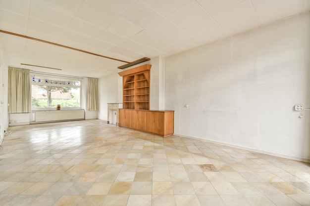 Klein toilet in modern appartement