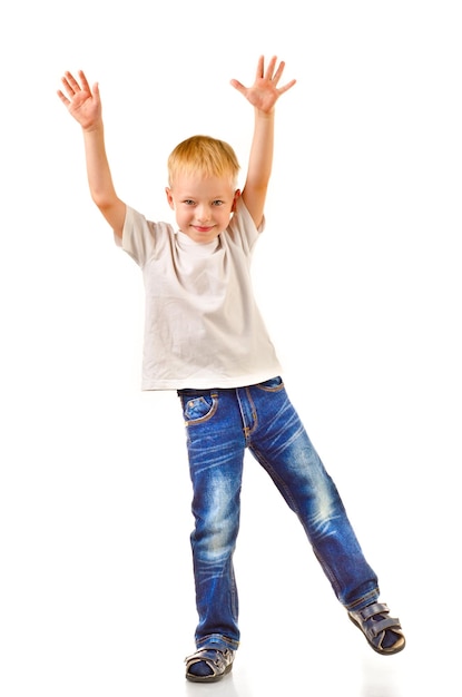 Kleine jongen.