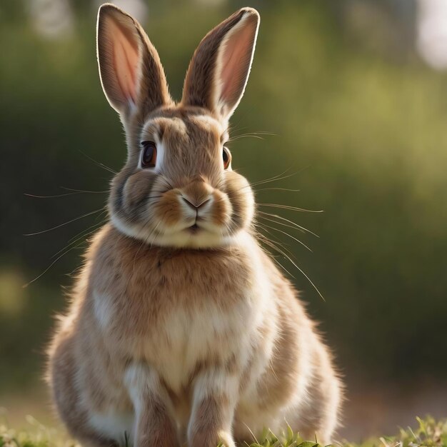 Foto kleine konijn op wit.