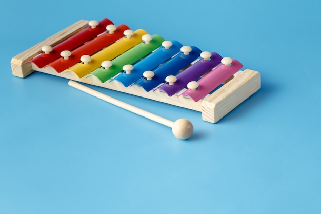 Kleine muziek xylofooninstrument