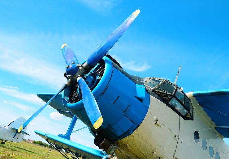 Kleine vliegtuigpropeller