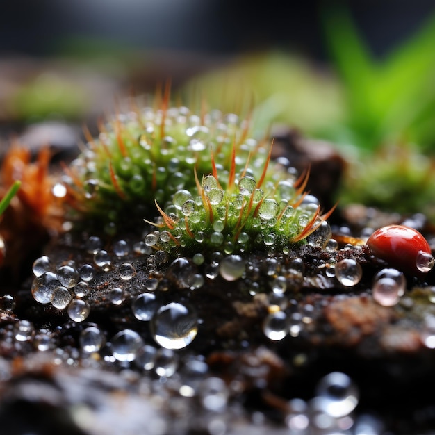 Kleine wereld van groen