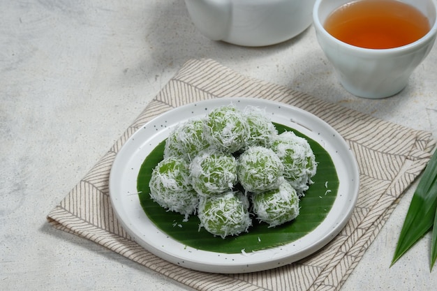 klepon or kelepon is one of Indonesia's traditional snackalso known in malaysia as onde onde