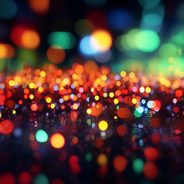 kleur bokeh gloed