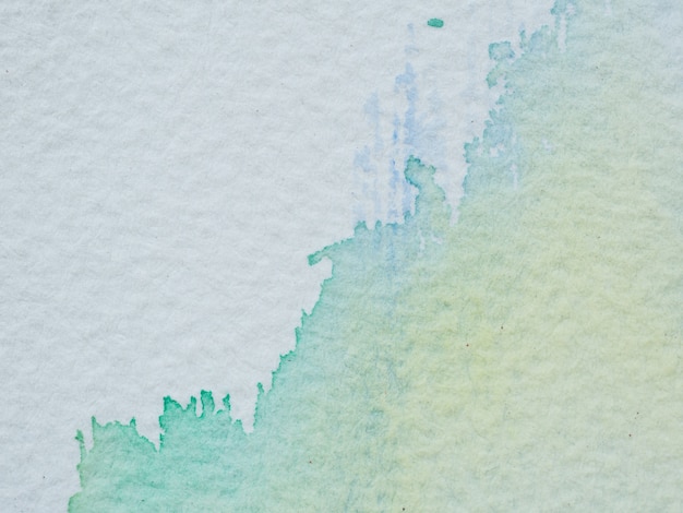 Foto kleur en textuur van de waterverf op papier