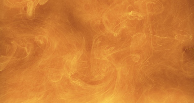 Kleur rook wolk inkt water textuur oranje damp