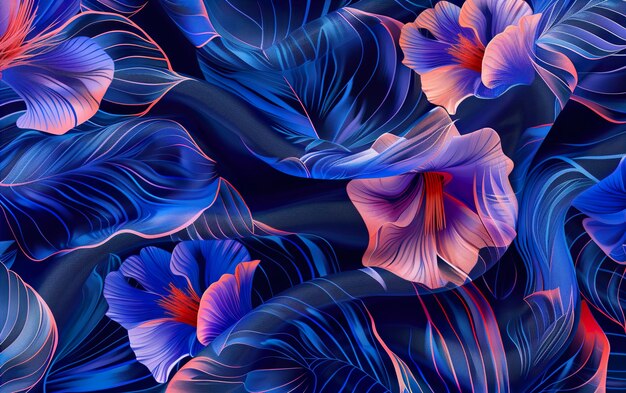 kleur swirl achtergrond HD 8K behang Stock Fotografische afbeelding