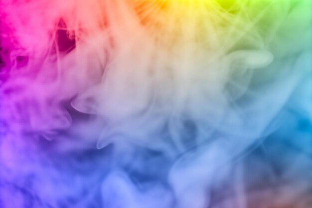 Foto kleur van de achtergrond van de rookborstel