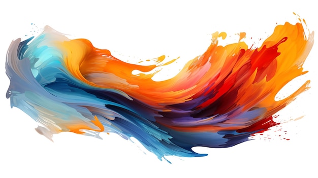 Kleur vloeibare inkt splash abstracte achtergrond regenboog kunst Holi verf regenboeg veelkleurig