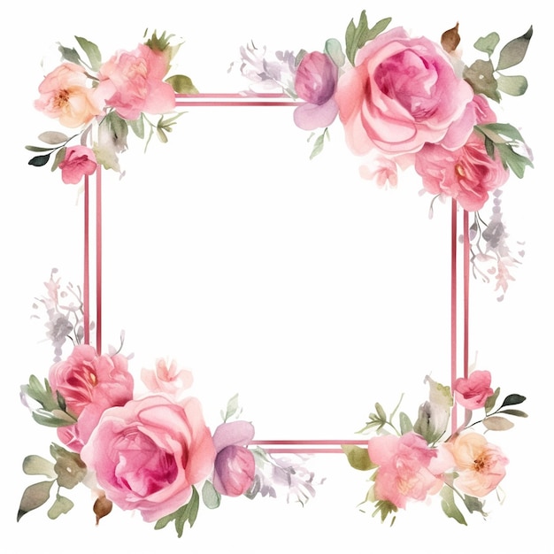 kleur water frames bloemen