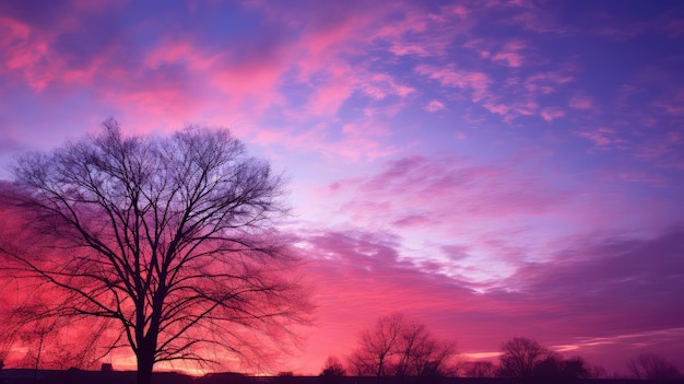 Kleuren helder paars