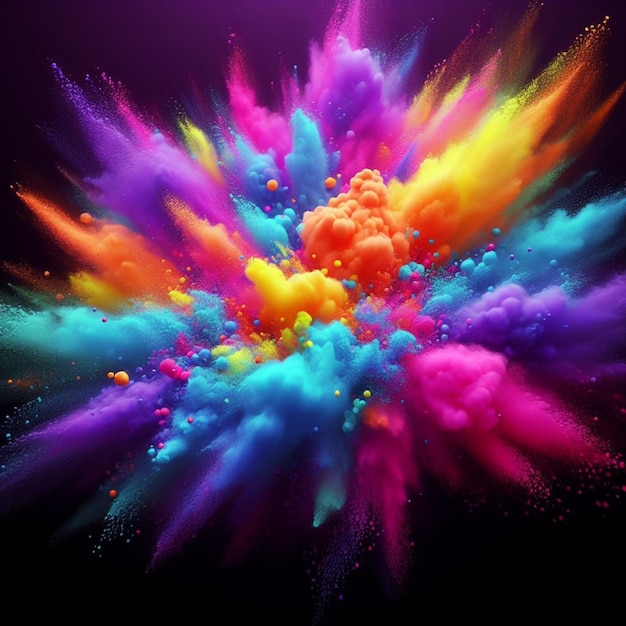kleuren splash