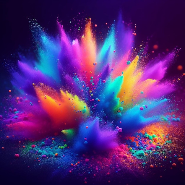 kleuren splash