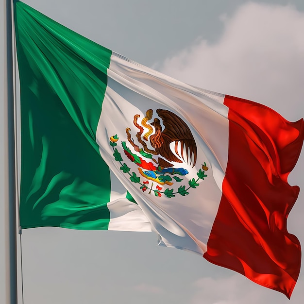 Kleuren van trots De Mexicaanse vlag