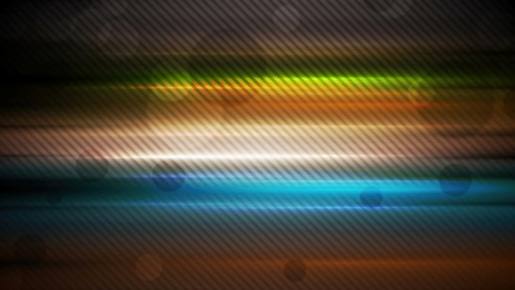 Foto kleurige gloeiende strepen abstracte achtergrond