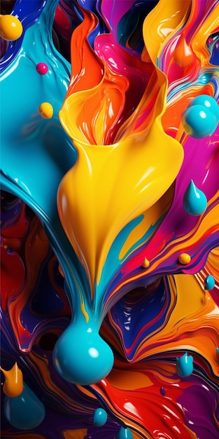 Kleurige, prachtige, abstracte achtergrond met een laag poly-ontwerp.