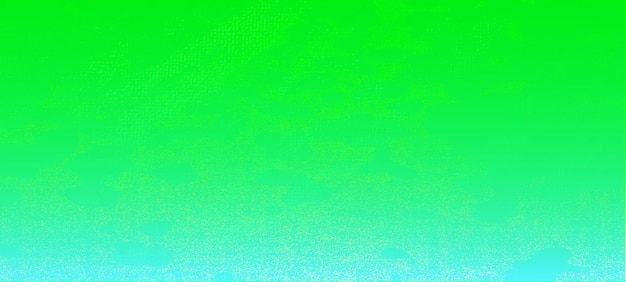 Kleurovergang Groene Panorama Banner achtergrond