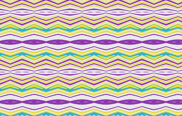 Kleurrijk abstract patroon voor textiel en designVolledig kleurenpatroon met geometrisch patroonAbstract