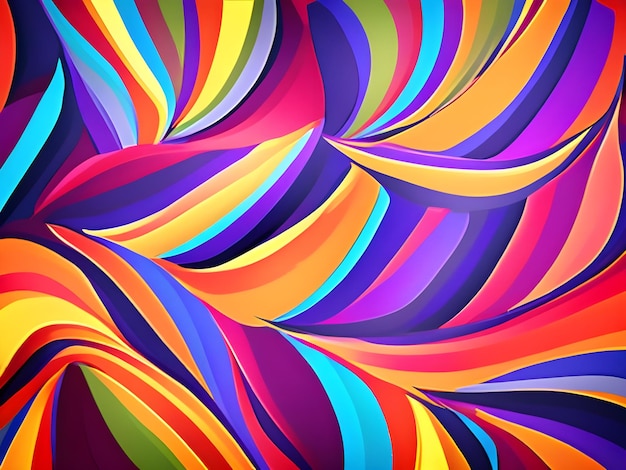 Foto kleurrijk abstract patroonontwerp