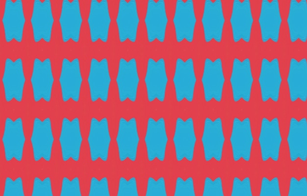 Kleurrijk patroon voor textieltegels en achtergronden Tribal kleurrijk geometrisch patroonIkat Pattern