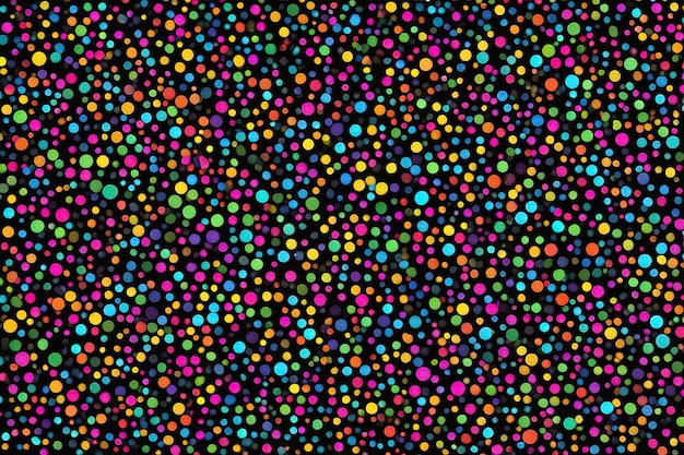 kleurrijk stippen naadloos patroon abstract kleurrijk patroon voor creatieve achtergrond kleurrijke polka