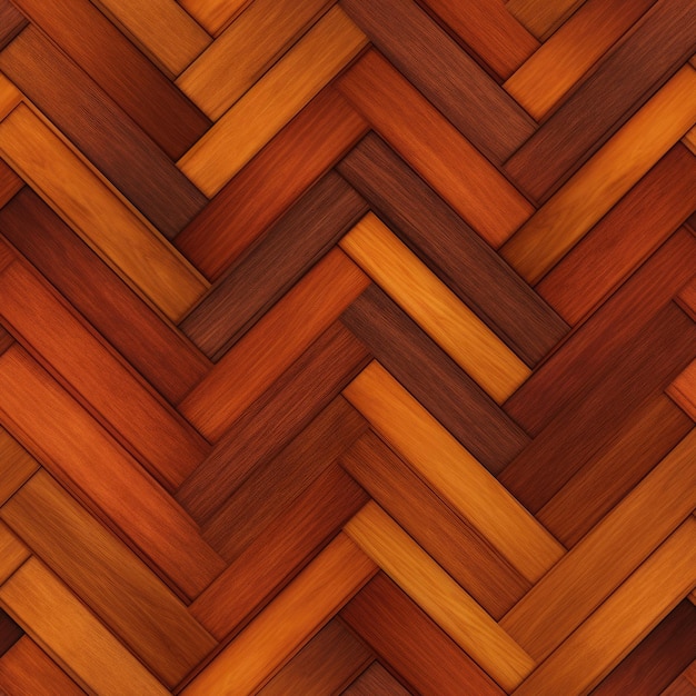 Kleurrijke 3D-tapijt met houten achtergrond in abstracte geometrische stijl