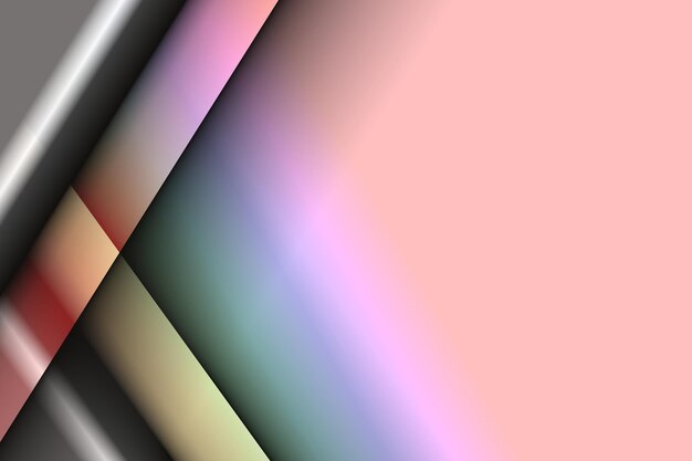 Kleurrijke abstracte achtergrond Banner Cover Wallpaper-sjabloon