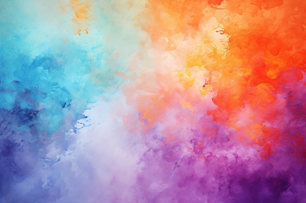 Kleurrijke abstracte achtergrond Kleur onscherp Generatieve AI