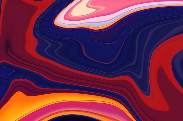 Kleurrijke abstracte achtergrond met een patroon van lijnen en vormen.