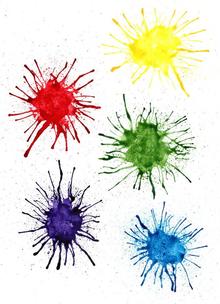 Foto kleurrijke abstracte aquarel