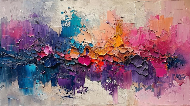 kleurrijke achtergrond abstracte schilderij