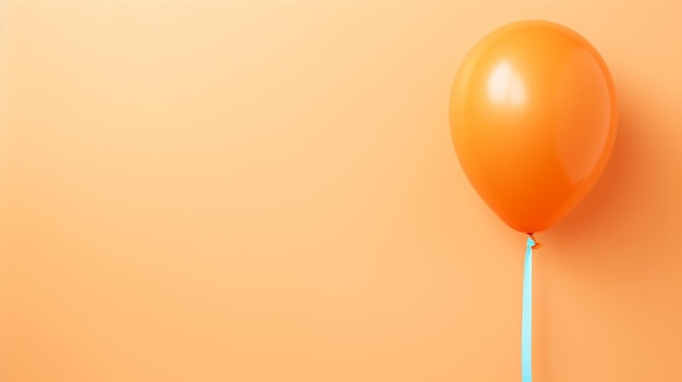 kleurrijke ballon geïsoleerde mockup