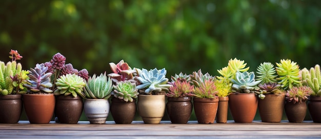 Kleurrijke collectie vetplanten