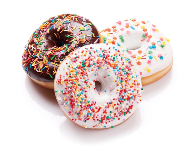 Kleurrijke donuts illustratie