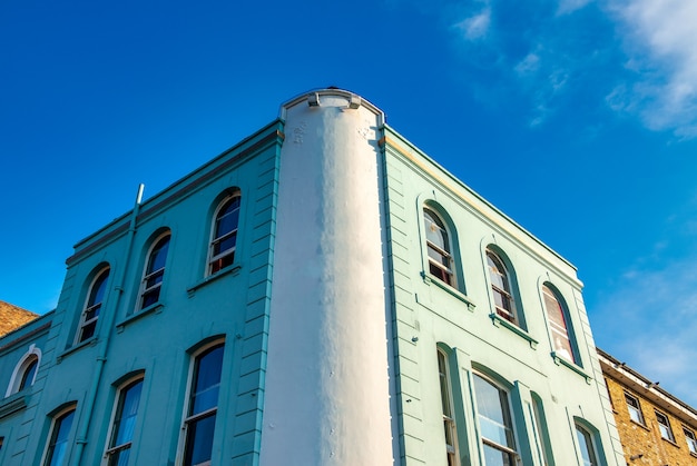 Kleurrijke gebouwen van Notting Hill, Londen - VK.