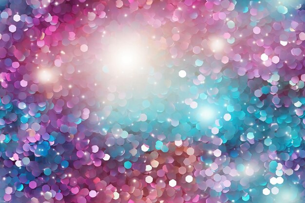 kleurrijke glinsterende sparkle achtergrond AI generatief