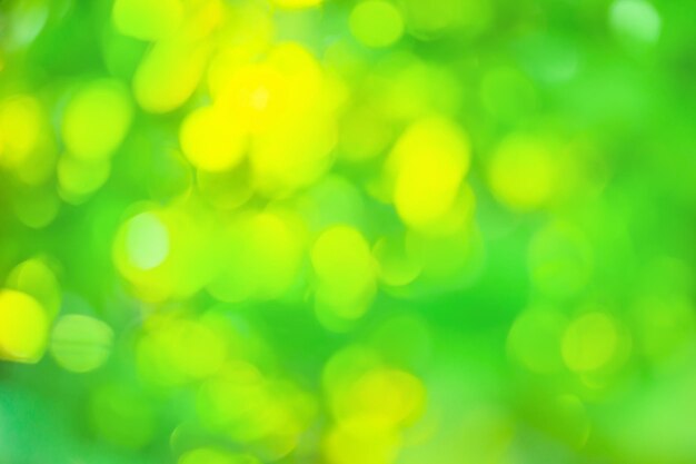 Kleurrijke groene intreepupil textuur voor uw ontwerp Wazig groene natuurlijke achtergrond met bokeh