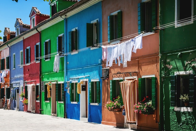 Kleurrijke huizen op Burano