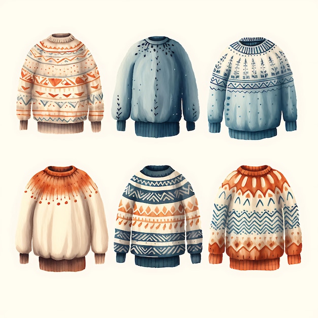 Kleurrijke IJslandse wol truien Gebreide speelgoed Natuurlijke wol kleuren Wol Creatieve traditionele voorwerpen