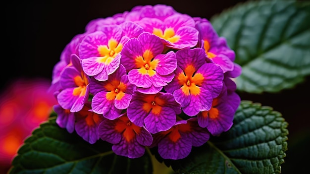 Kleurrijke lantana bloem