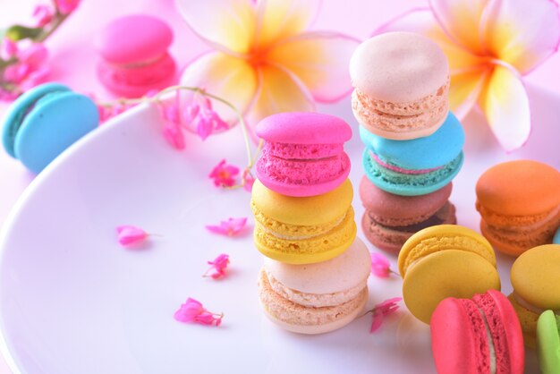 Kleurrijke macarons