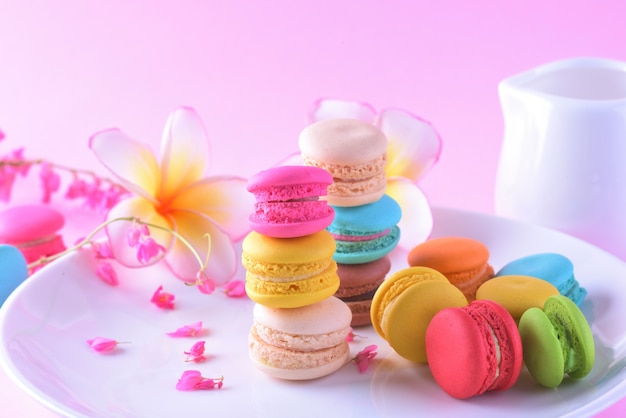 Kleurrijke macarons