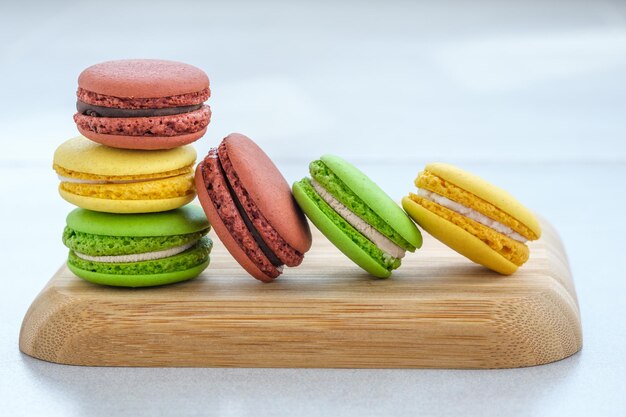 Kleurrijke macaroons