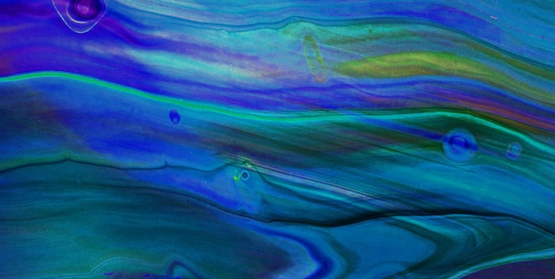 kleurrijke marmeren textuur creatieve achtergrond met abstracte golven, vloeibare kunststijl geschilderd met olie
